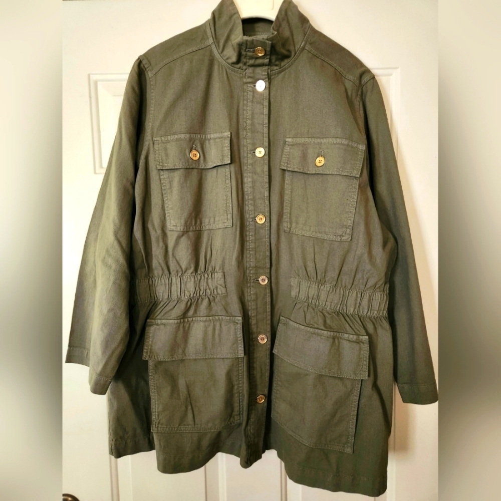 Michael Kors Military Style Jacket